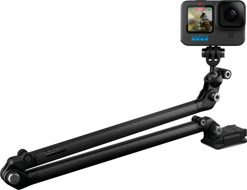Gopro Boom + Adhesive Mounts (hero13/12/11/11 Mini/10/9 Black/hero/max)
