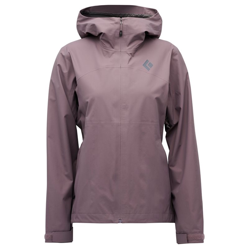 Black Diamond W Strataline Stretch Shell Dark Mauve - S
