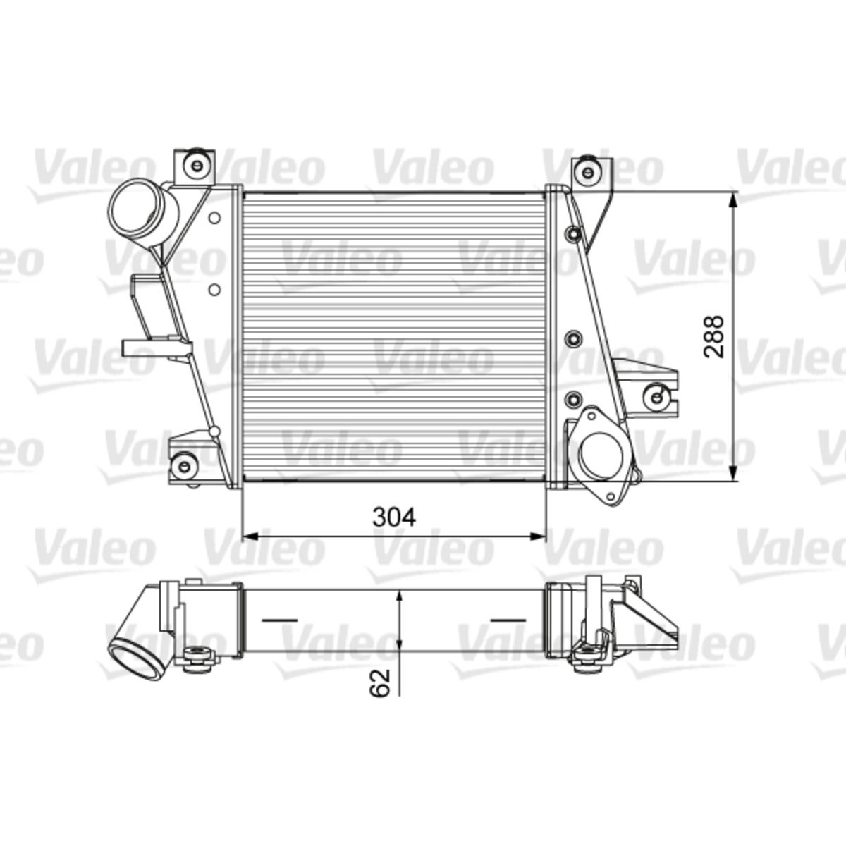 Välijäähdytin VALEO 818360
