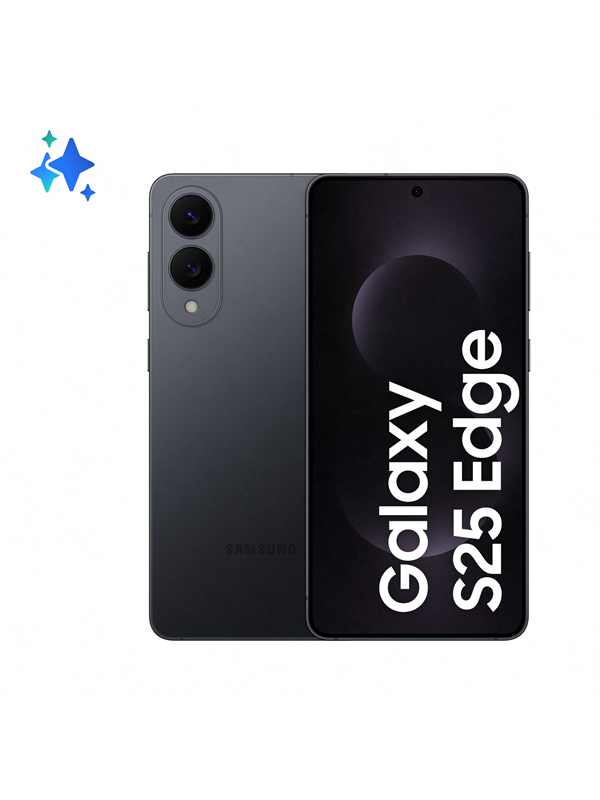 Samsung Galaxy S25 Edge 5G älypuhelin 12/256 GB (Titanium Jetblack)
