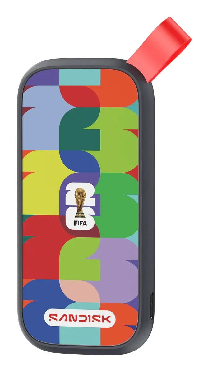 SanDisk - FIFA World Cup 2026 Edition - SSD - 1 TB - ulkoinen (kannettava) - USB 3.2 Gen 2 (USB-C-liitin)