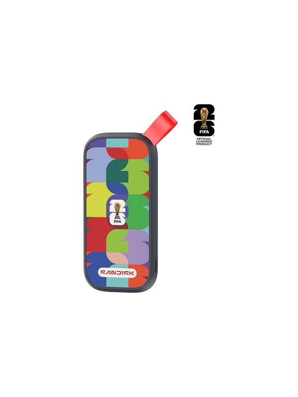 SanDisk - FIFA World Cup 2026 Edition - SSD - 1 TB - ulkoinen (kannettava) - USB 3.2 Gen 2 (USB-C-liitin)