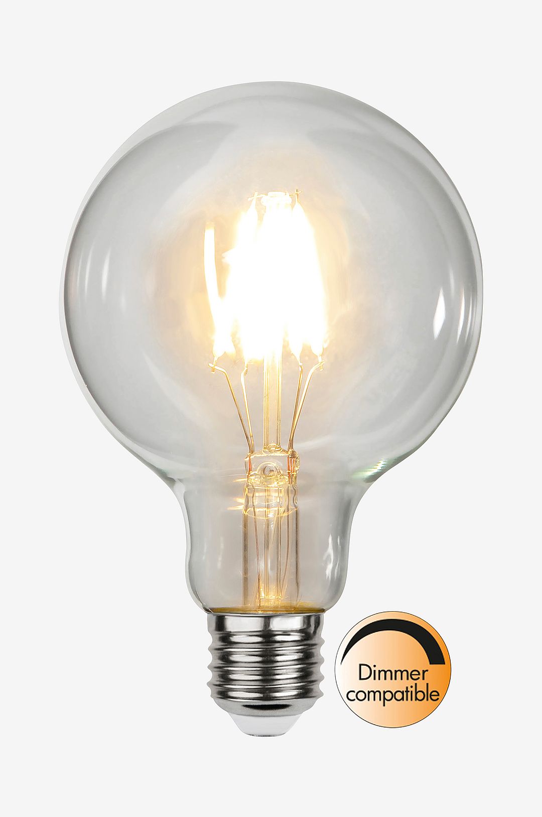Star Trading E27 Lamppu LED G95 4,7W /(40W) 2700K 352-46-2 Vastaa: N/A