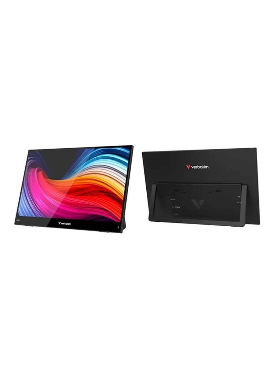 15.6" Verbatim Portable 15.6" FHD Touch Monitor LIGHT