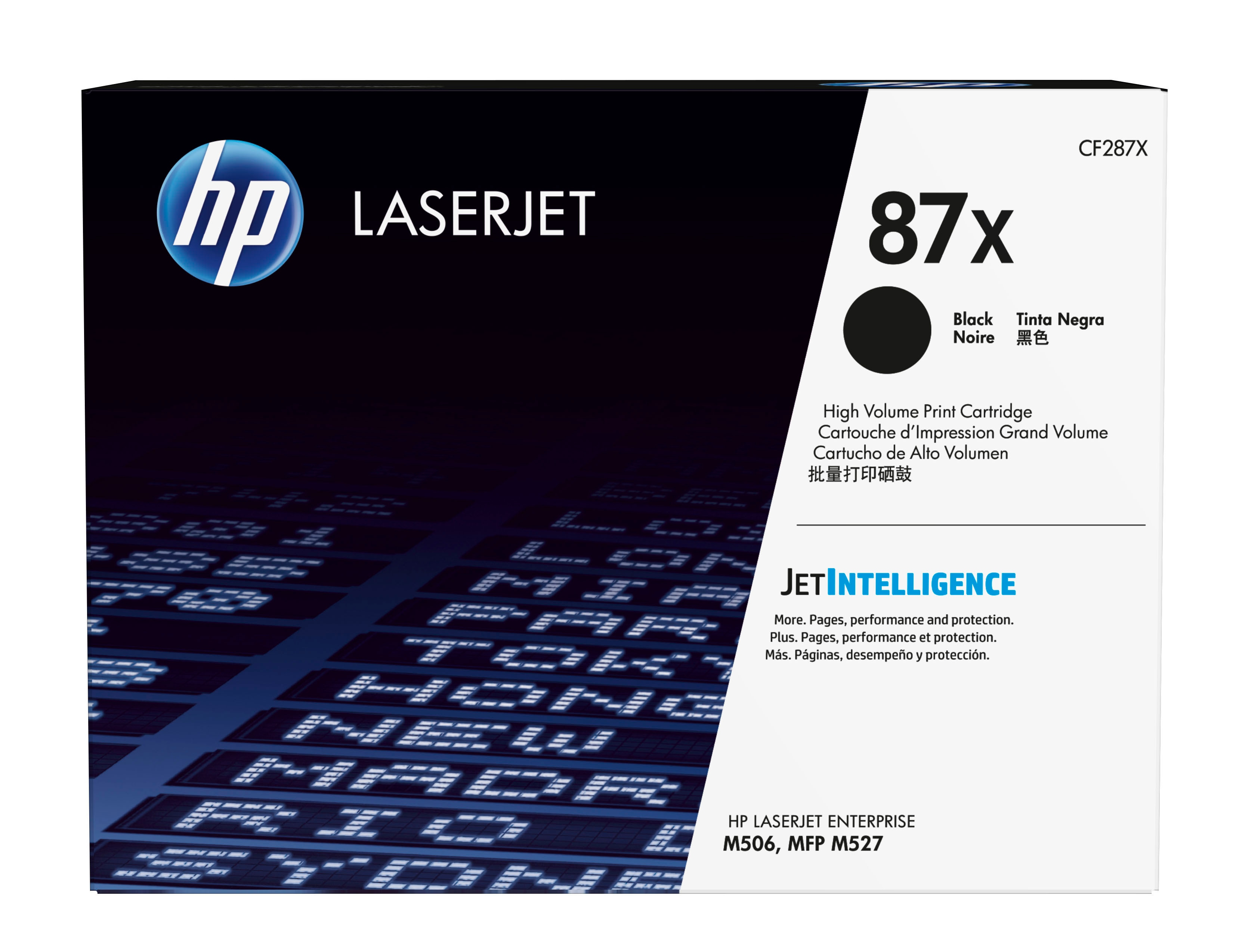 Hp Värikasetti Musta 87x 18k - Cf287x