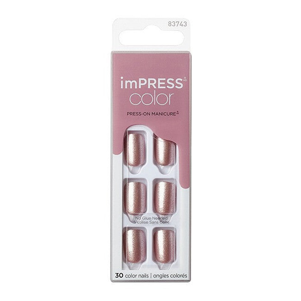 Kiss my face ImPRESS Color Paralyzed Pink Nails 30 kpl