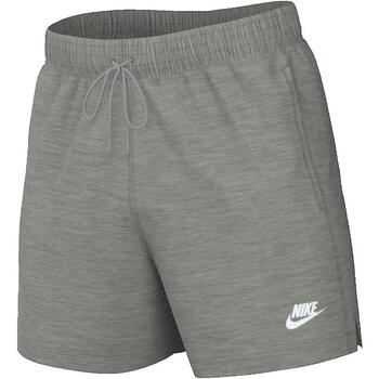 Nike Sportswear Housut 'Club' meleerattu harmaa / valkoinen