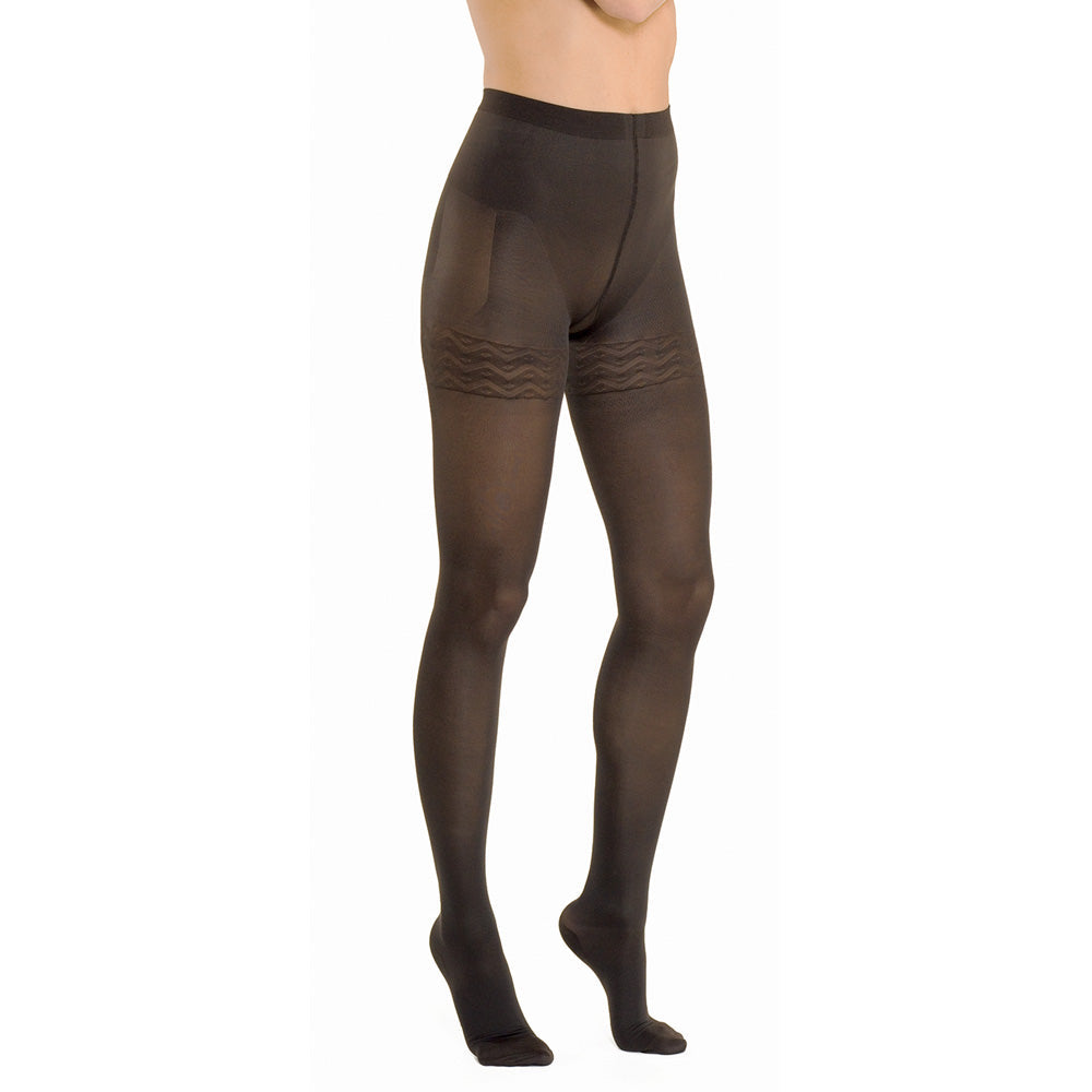 Solidea Wonder Model 140 Opaque -kompressiotrikoot 18–21 mmHg 1S musta