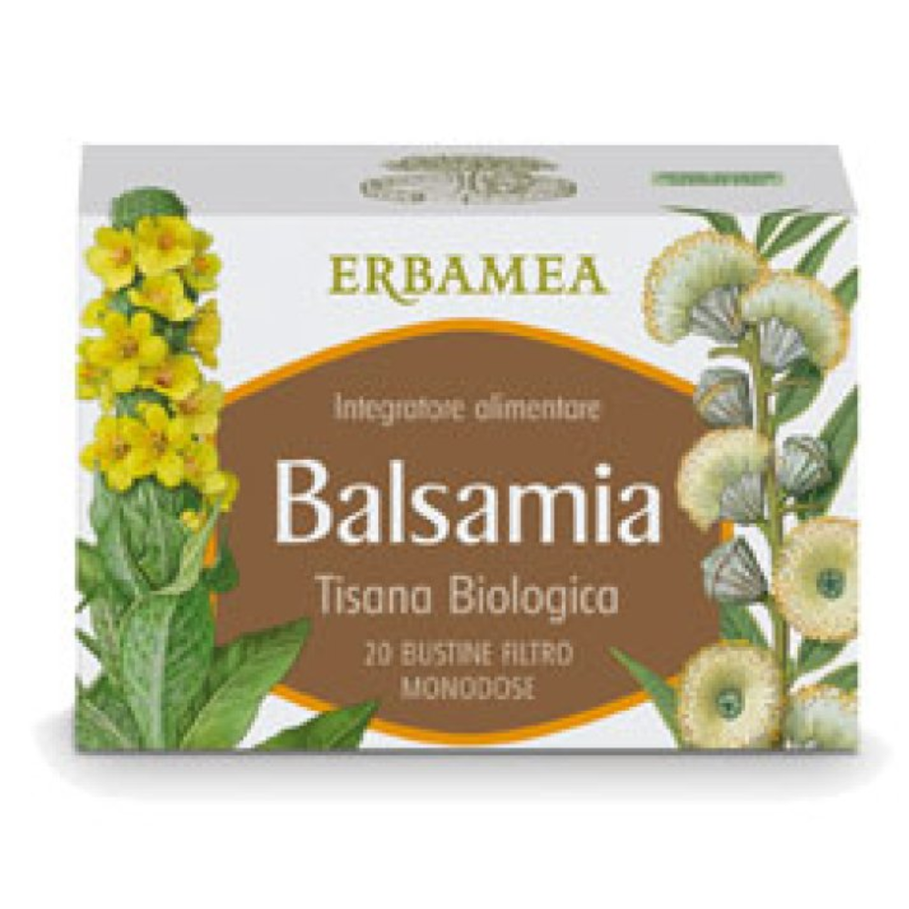 Erbamea Balsamia Luomu Yrttitee 20 pussia