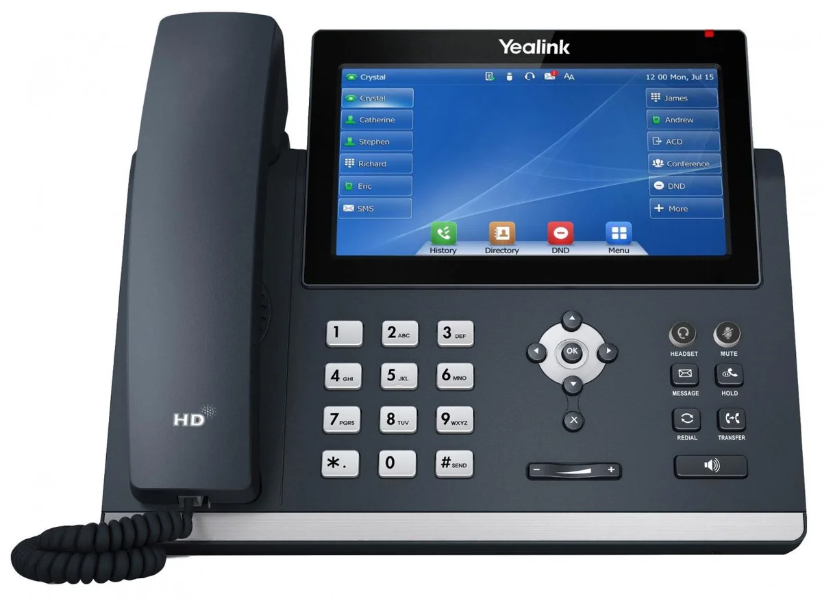 Yealink SIP-T48U - VoIP Puhelin - 3-way call capability