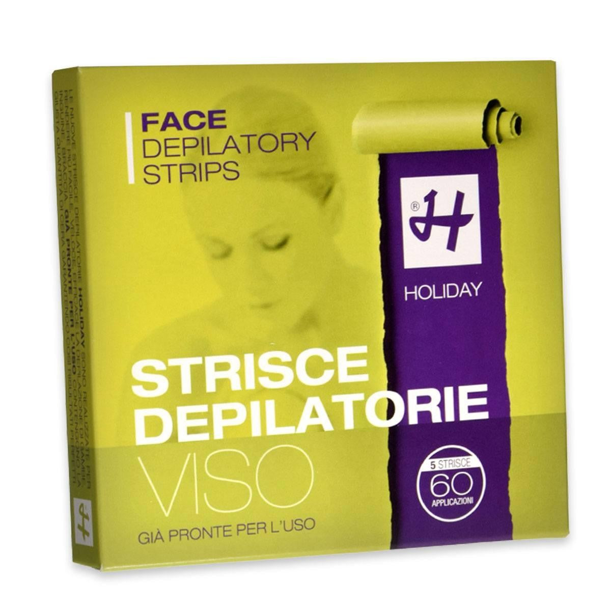 Holiday Strisce Tnt Con Cera Viso 60 Applicazioni — Strisce per depilazione