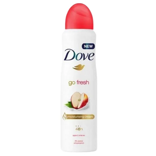 Dove Go Fresh Apple & White Tea Antiperspirantti Deodoranttisuihke - 150 ml