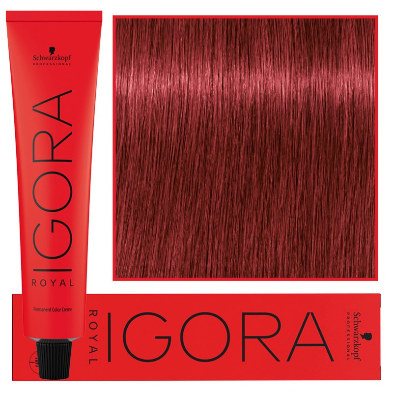 Schwarzkopf Professional Igora Royal Pysyvä Hiusväri 60ml 6-88 | Tumma Vaalea Ekstra Punainen