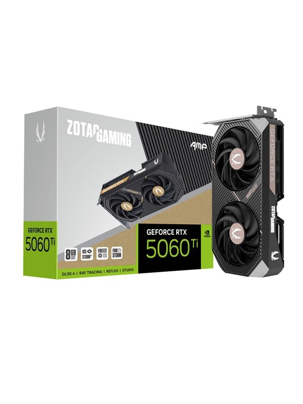 ZOTAC GeForce RTX 5060 Ti AMP OC 8 Gt -näytönohjain