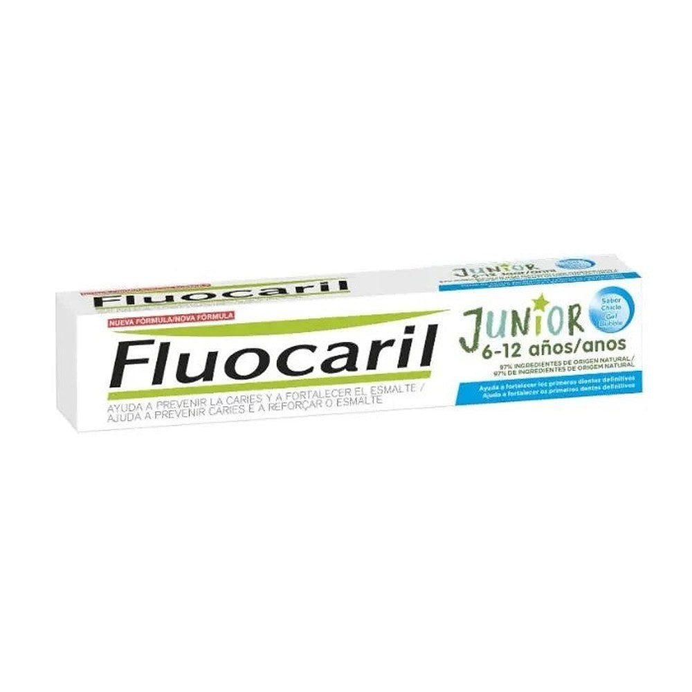 Fluocaril Junior 6-12 vuotta Gel Bubble 75ml