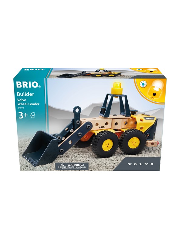 Brio Rakentaja Volvo-pyöräkuormaaja