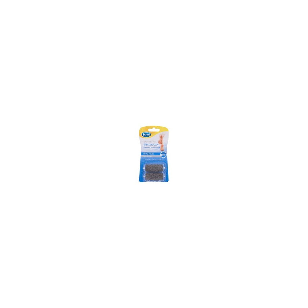 Scholl Velvet Smooth Express Pedi Roll Refill timanttikiteillä Extra-kuorintajyväpakkaus 2 kpl