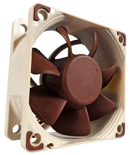 Noctua NF-A6x25 FLX - Kotelotuuletin - 60mm - Ruskea - 19 dBA