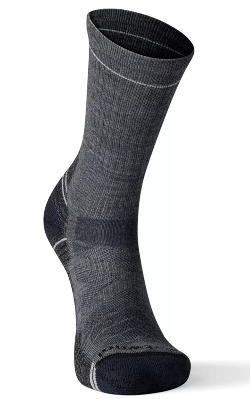 Smartwool Hike Light Cushion Crew Socks Md Grey - L
