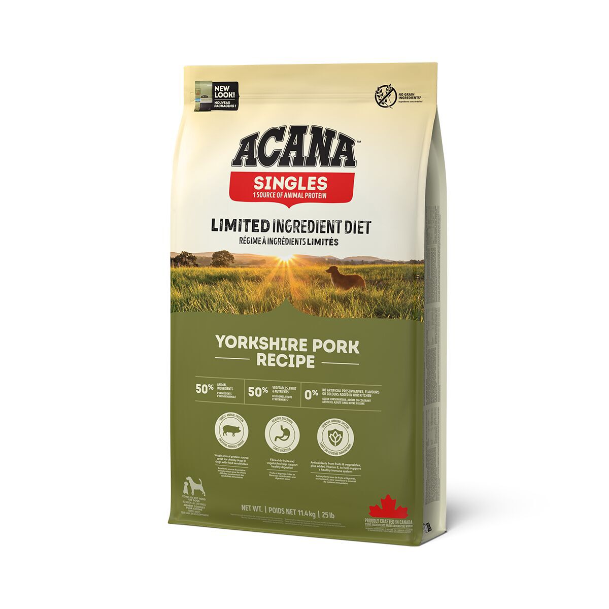 Acana Yorkshire Pork Dry Dog Food 11.4kg