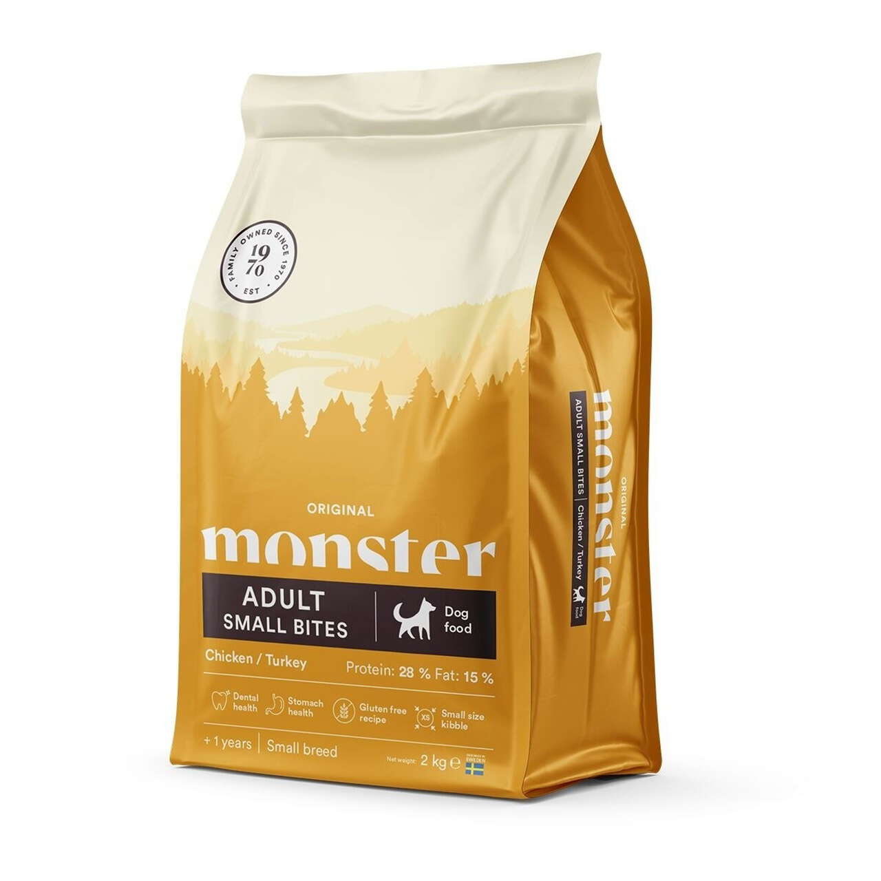 Monster Dog Original Adult Small Bite 2 kg