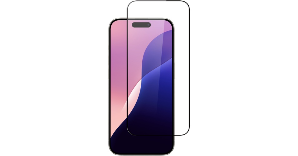 Screenor Tempered Full Cover iPhone 17 Pro / 16 Pro -panssarilasi