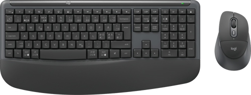 Logitech Signature Comfort Plus Combo MK880 for Business (Graphite) - Näppäimistö ja Hiirisetti - Pohjoismainen - Harmaa