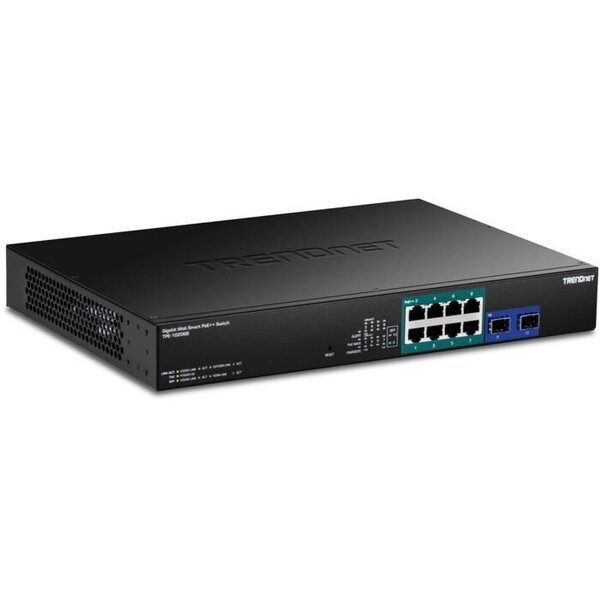 TRENDnet TPE-1020SB - Version v1.0R - switch - 10 ports - smart - rack-mountable - TAA Compliant