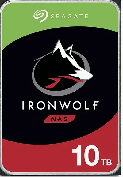 Seagate IronWolf 3.5" 10 Tt, 7200 RPM, 256 MB, SATA III -kovalevy (NAS)
