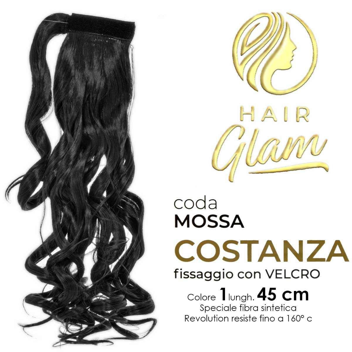 HAIR GLAM TAIL COSTANZA MOSSA TARKAKUITULLA REVOLUTION Pituus 145 cm