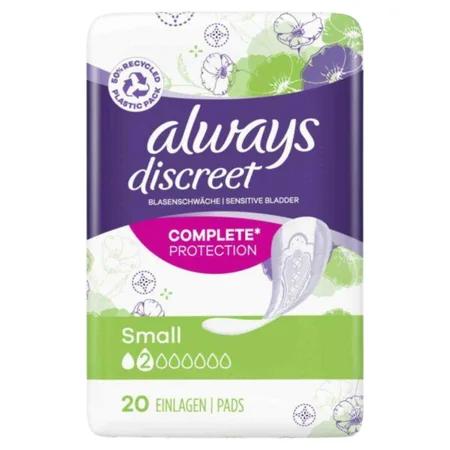 Always Discreet Small Incontinence Pads - 20 kpl