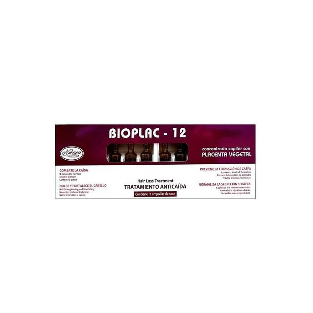 Nurana Bioplac-12 hiustenlähtöä estävä hoito 12x10 ml