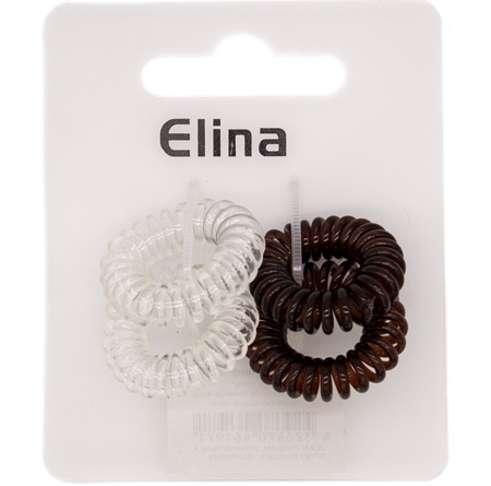 Elina Spiral hiuslenkit - 4 kpl