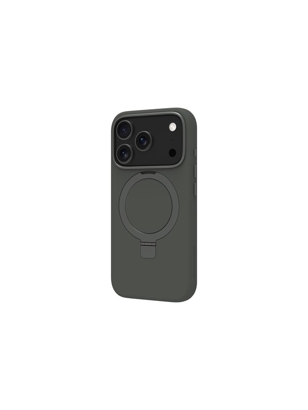 Dbramante1928 iPhone 17 Pro Roskilde MagSafe Kick ICON -suojakuori, harmaa