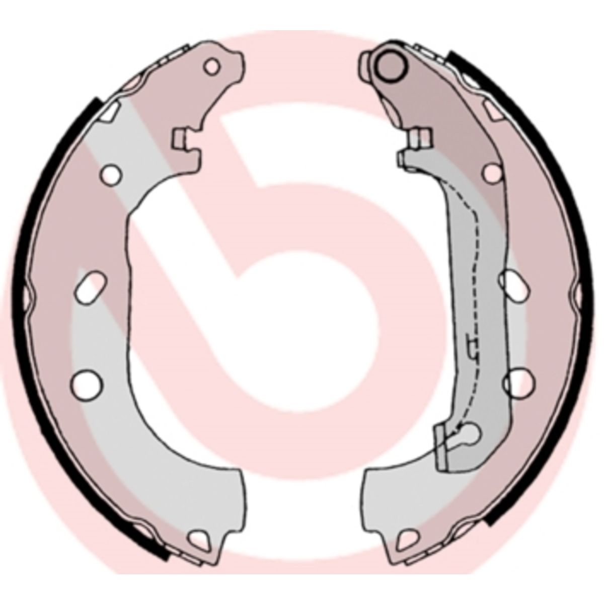 Jarrukenkäsarja BREMBO S 24 539
