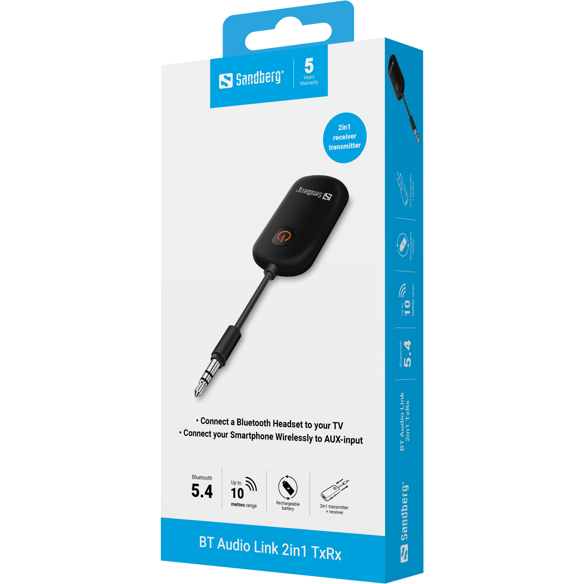 Bluetooth Audio Link 2in1 TxRx Bluetooth Audio Link 2in1