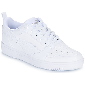 PUMA Matalavartiset tennarit 'Rebound V6' harmaa / valkoinen