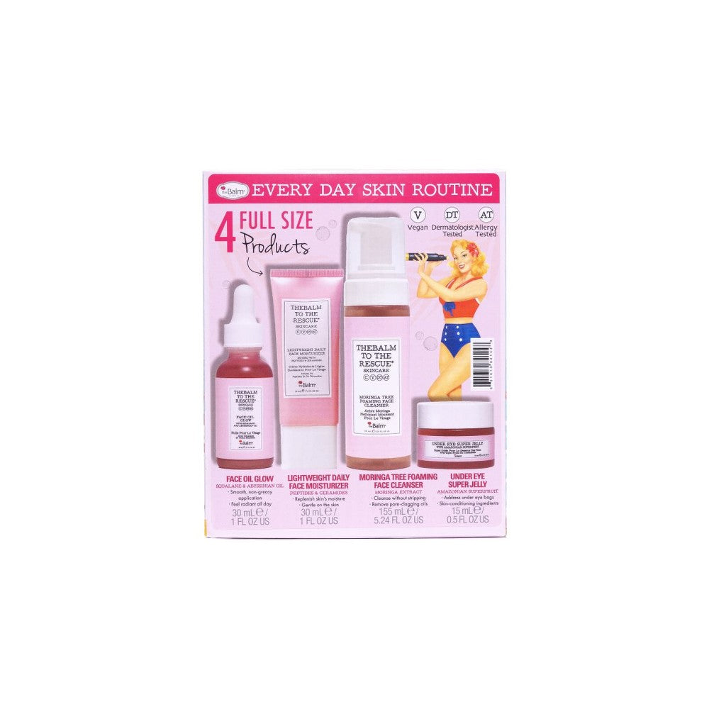 theBalm To The Rescue® Skincare Collection -kasvojen lahjasetti