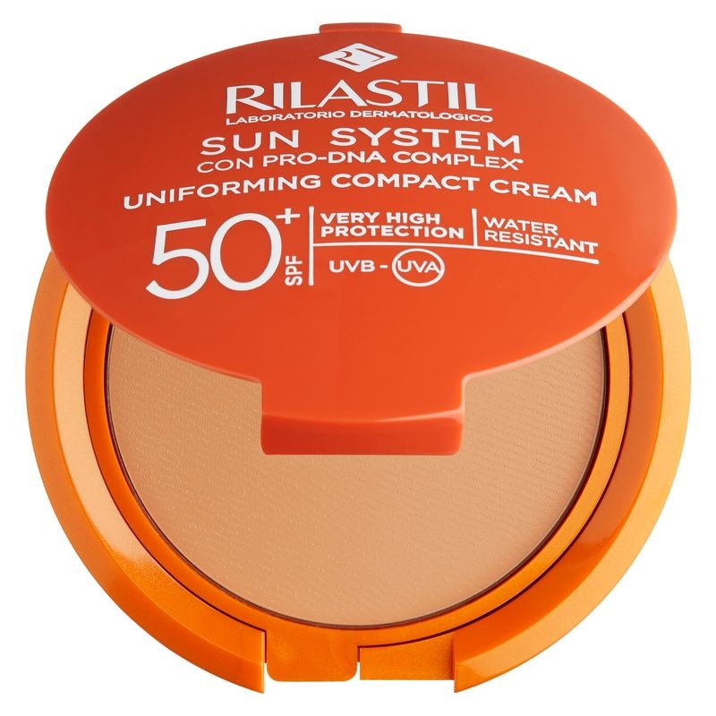 Rilastil Sun System Uniform Compact Cream Spf50+ Shade 02 Dore 10g