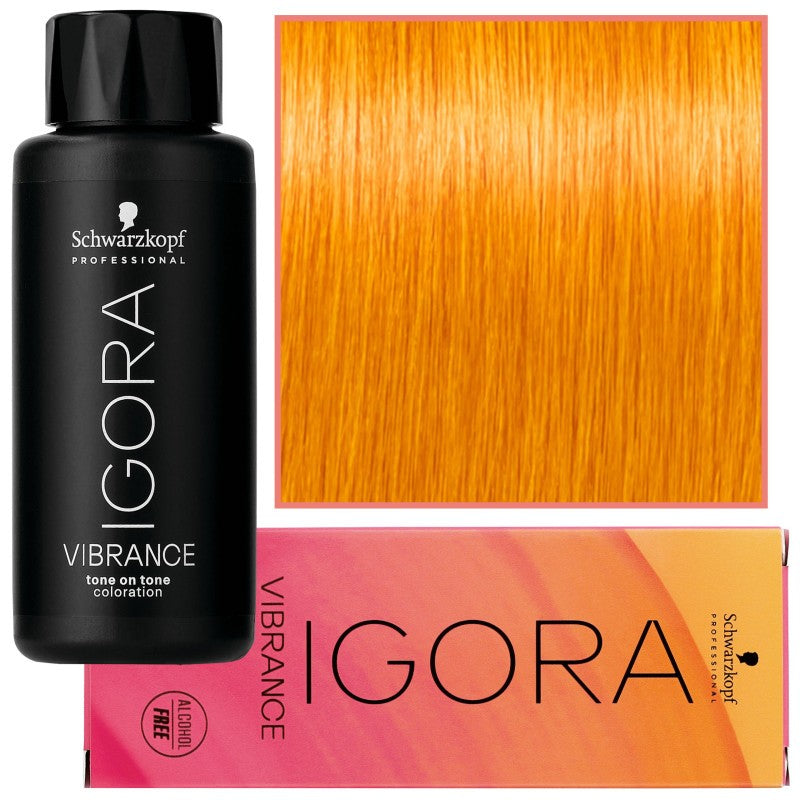 Schwarzkopf Professional Igora Vibrance – Puolipysyvä ammoniakiton hiusväri 60ml 0-55 | Kulta Tiiviste