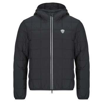EA7 Emporio Armani Välikausitakki  musta / valkoinen