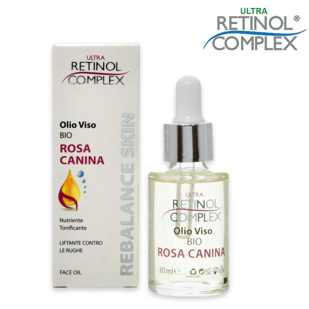 Retinol kompleksi luomu ruusunmarja kasvoöljy 30 ml
