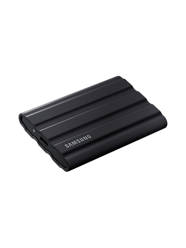Samsung Portable SSD T7 Shield - 2TB - Musta - Ulkoinen SSD - USB 3.2 Gen 2