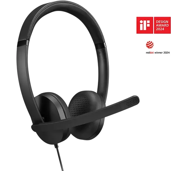 Lenovo USB-A Wired Stereo Headset Gen 2