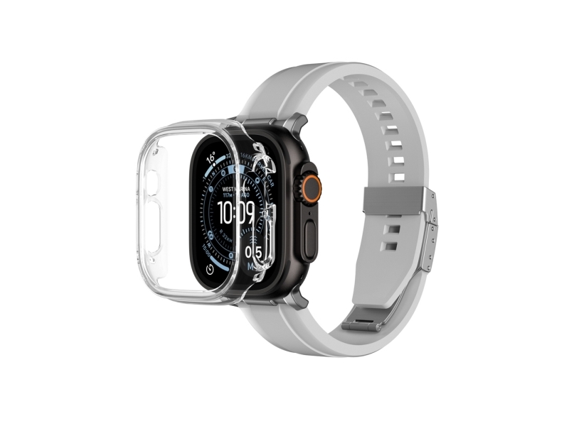 AmazingThing Minimal Protective Case for Apple Watch UItra 3 49mm - Transparent