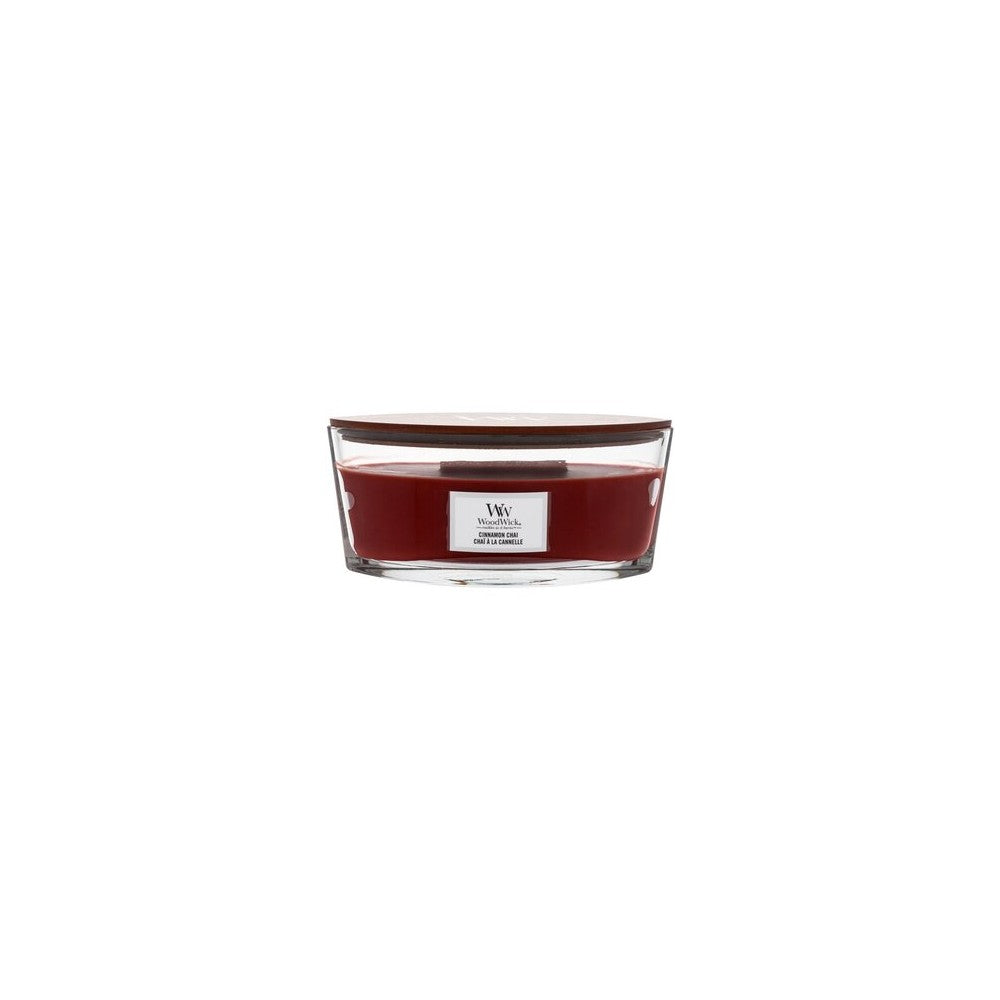 Woodwick Kaneli Chai - Ellipse-kynttilä - 453.6 g