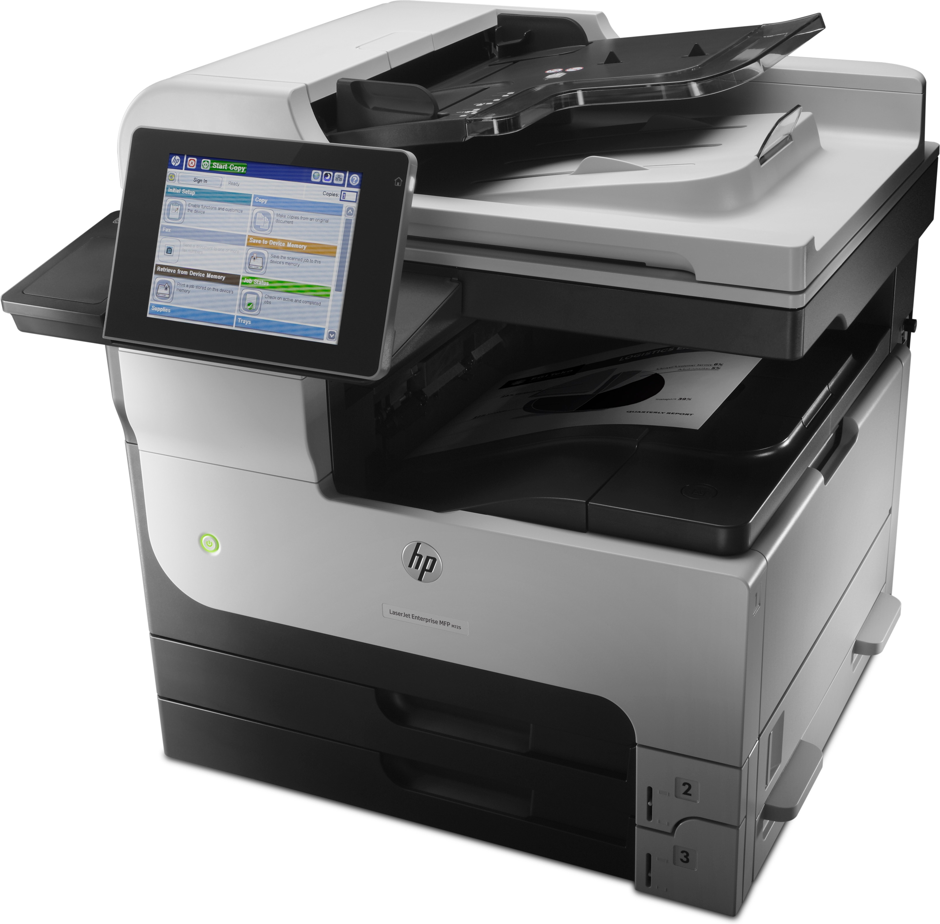 Hp Laserjet Enterprise 700 Mfp M725dn A3