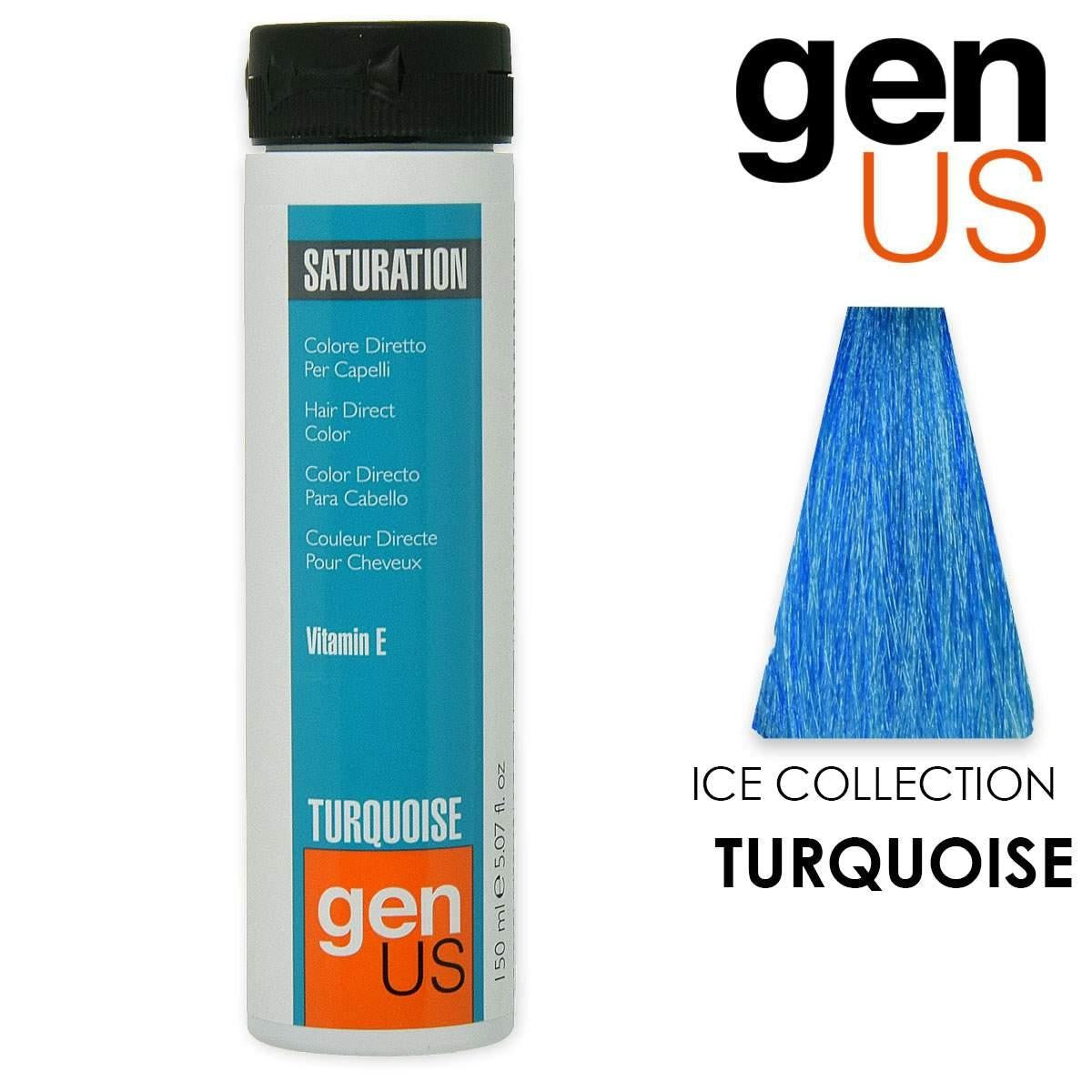 Genus Suora Turkoosi Hiusvärin Kylläisyys 150 ml