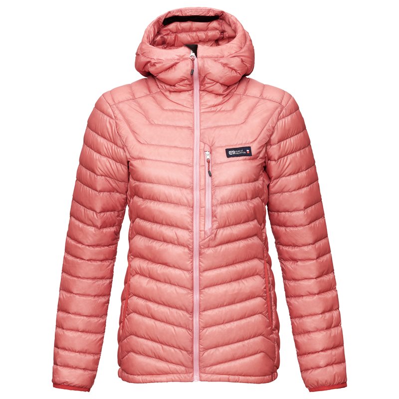 Elevenate W Cirrus Down Jacket Strawberry - L