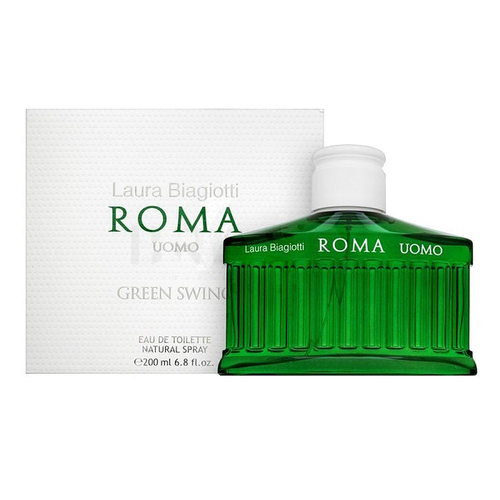 Laura biagiotti Roma Uomo Green Swing EDT - 200 ml